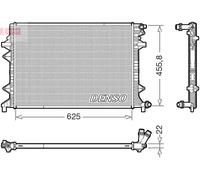 DENSO DRM32066 Radiatore motore