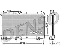 RIDEX 470R0591 Radiatore motore per SUBARU IMPREZA Schrägheck (GR, GH, G3)