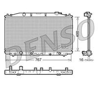 DENSO DRM40025 Radiatore motore