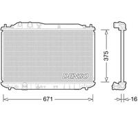 Radiatore DRM40028 DENSO