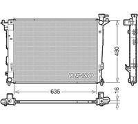 Denso Radiatore motore DRM41006 – Adatto per Hyundai IX35, Kia Sportage LM/EL/ELH/SL