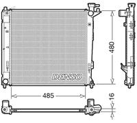 Radiatore Acqua Motore Hyundai iX35 1.7 2.0 Diesel CRD dal 2009 ORIGINALE