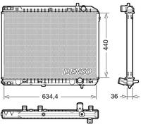 DENSO DRM43008 Radiatore motore
