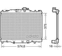 Denso Radiatore motore DRM44043 per Mazda CX-3
