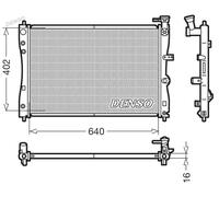 DENSO DRM45005 Radiatore motore