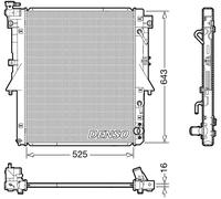 DENSO DRM45055 Radiatore motore