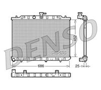 DENSO DRM46007 Radiatore motore