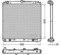 DENSO DRM46042 Radiatore motore