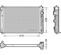 DENSO DRM46045 Radiatore motore