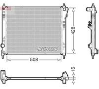 Radiatore DRM46075 DENSO per NISSAN JUKE PULSAR Hatchback