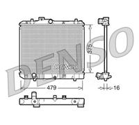 Denso Radiatore Sz Splash 1.0 I * Man. 12/07- Drm47004