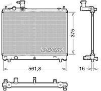 1770052R00 Radiatore Motore per SUZUKI SWIFT V 1.0 - 1.2 2017-> NUOVO ORIG.DENSO