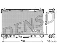 DENSO DRM50043 Radiatore motore