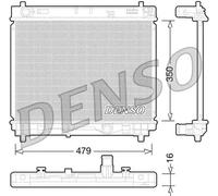 RADIATORE TOYOTA URBAN CRUISER - VERSO S 1.4 TD 11-> nuovo originale denso