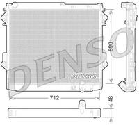 1640051040 Radiatore Motore TOYOTA LAND CRUISER 200 4.5D V8 Dal 2008 -> Nuovo