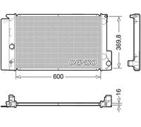 DENSO DRM50126 Radiatore motore