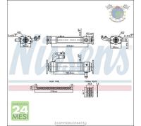 Radiatore Egr Nissens per FIAT DUCATO #i8
