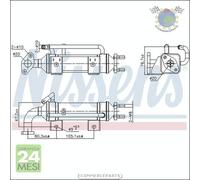 Radiatore Egr Nissens per FORD RANGER