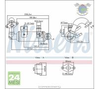 Radiatore Egr Nissens per FORD TRANSIT TOURNEO #i2