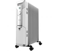 Radiatore Elettrico Cecotec ReadyWarm 9000 Space 2000W 9 elementi controllo manuale con ruote raccolgicavo sicurezza avanzata
