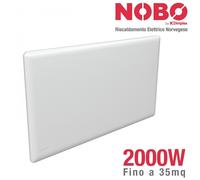Radiatore elettrico norvegese NOBO 2000W, 35 mq (include termostato NCU-2Te)