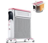 Radiatore elettrico portatile riempito ad olio SilteD12 Fin 2Kw SilteD -3 impostazioni di calore + interruttore di ribaltamento di sicurezza + termostato regolabile + protezione dal surriscaldamento S