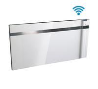 Radiatore elettrico Radialight Dual-Therm Klima 7B Bianco WiFi con barra portasalvietta 750W e controllo digitale