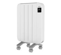 Taurus - Radiatore Elettrico Nepal 1000W | 4 elementi | Parete o pavimento | Termostato regolabile | Programmazione 24/7 | Display LCD | Silenzioso con spegnimento totale