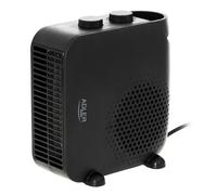 Radiatore Elettrico Termoventilatore Nero 2000W Termostato