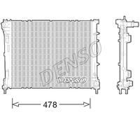 Radiatore, raffreddamento motore DENSO DRM09043