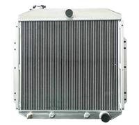 Radiatore for auto a 4 file compatibile con camion Ford F-100 F-250 F-350 3.9L .4L .2L V8 1953-1956 AT 1953 1954 1955 1956