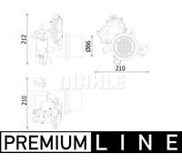 MAHLE Radiatore, Ricircolo gas scarico per AUDI VW CUPRA CE 20 000P