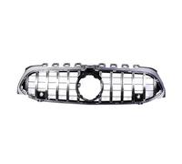 Radiatore Griglia Paraurti Anteriore Griglia Nera Cromata Per Benz Classe A V177 W177 2019-2022 Per GTR Diamond Per AMG A35 A45 A200 A180 Griglia Paraurti(Style 1)