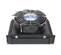 Radiatore idraulico a foglio raffreddatore d'aria AL404T-CA 10L/min Sistema CNC Macchina utensile Ventola olio a basso rumore Ampia applicazione(DC12)
