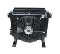 Radiatore idraulico da 100 l/min, scambiatore di calore for raffreddamento olio, ventola a basso rumore, saldatura precisa ed efficiente Ampia applicazione