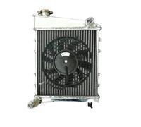 Radiatore In Alluminio Da 40 Mm Compatibile Per Austin Rover Compatibile Per Mini Cooper S/Morris 1275 GT MT 1967-1991 TUTTI I MODELLI O Con VENTOLA