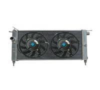 Radiatore In Alluminio + Ventola Per Opel Per Corsa B GSI Turbo C20XE C20LET 1993-1999 MT