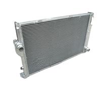 Radiatore in alluminio + ventole compatibili con M/W 5 E34 M5 S38 530i/535i; 7 E32 730i/730iL/735i/735iL 1985-1995 MOTORE 3.5L KIT MT