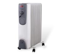 Niklas Radiatore ad olio 7 elementi 1500 W 230 V con ruote