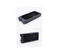 Radiatore In Rame da 120 mm X 2, Spessore 40 mm, Adatto per Computer Della Serie 12CM, Dissipatore di Calore con Doppia Ventola da 120 mm