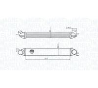 Radiatore intercooler 351319204290 MAGNETI MARELLI per MINI MINI Roadster MINI