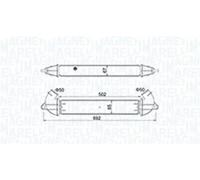 MAGNETI MARELLI 351319204610 Intercooler