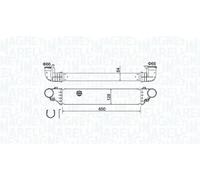 MAGNETI MARELLI 351319204640 Intercooler