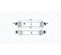 MAGNETI MARELLI 351319204970 Intercooler