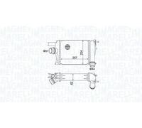 Radiatore intercooler 351319205170 MAGNETI MARELLI per DACIA RENAULT