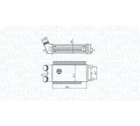 Radiatore intercooler 351319205290 MAGNETI MARELLI per FORD FIESTA VI