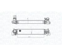 Radiatore intercooler 351319205540 MAGNETI MARELLI per MINI MINI