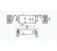 Intercooler MAGNETI MARELLI 351319205690
