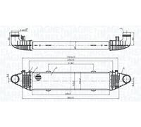 MAGNETI MARELLI 351319206250 Intercooler