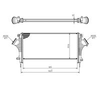 Radiatore intercooler 636 916 HART